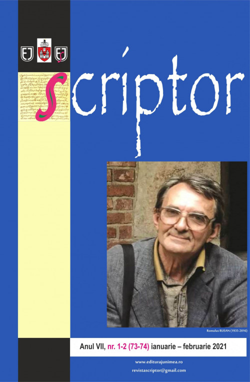 Scriptor Anul VII, nr. 1-2 (ianuarie-februarie) 2021