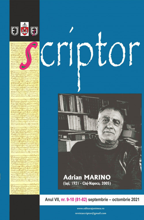 Scriptor Anul VII, nr. 9-10 (septembrie-octombrie) 2021