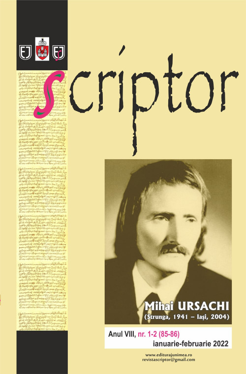 Scriptor Anul VIII, nr. 1-2 (ianuarie-februarie) 2022