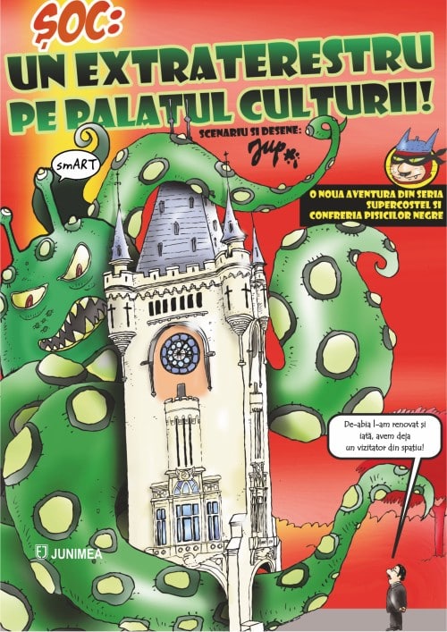 Şoc: un extraterestru pe Palatul Culturii
